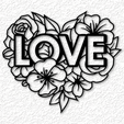 project_20230510_1447199-01.png Love Sign Love word in Roses Love flowers 2d wall art