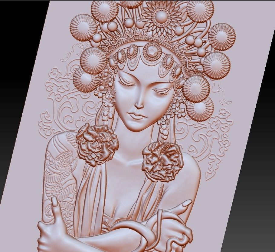 PekingOperaCharacter5.jpg Free STL file Peking Opera・Design to download and 3D print, stlfilesfree