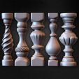 30-Balusters-Architecture-Kitbash-IMM-Brushes-Sculpted-By-Yacine-BRINIS-Volume-01-Set-022.jpg 30 Balusters Kitbash