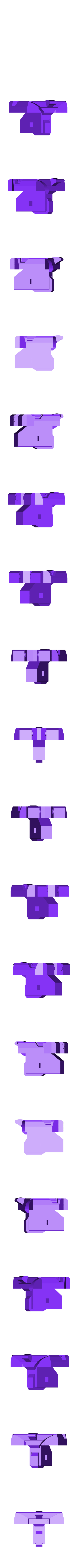 3_Waist2_Middle.stl パワーレンジャー サンダー・メガゾード