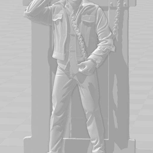 frente.png Bub - Iconic zombie from movie Day of the Dead (1985)