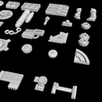 2023-02-24-083856.png Set of 50 Greeblies 2 for Model or Action Figure Dioramas and Displays