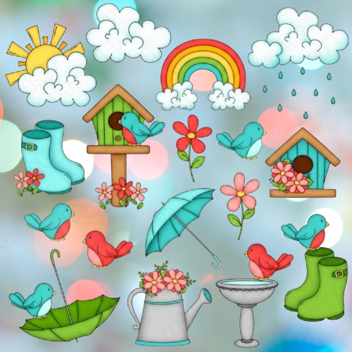 April Showers Cookie Cutter Set