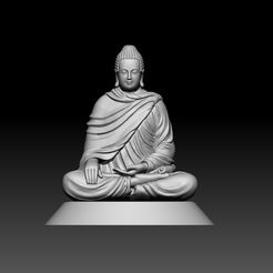 1.jpg STL file Buddha・3D printing template to download