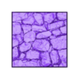 25mm_square_base_cobblestone_v2_007_t.stl 10x 25mm square base with cobblestone ground v2 (+toppers)