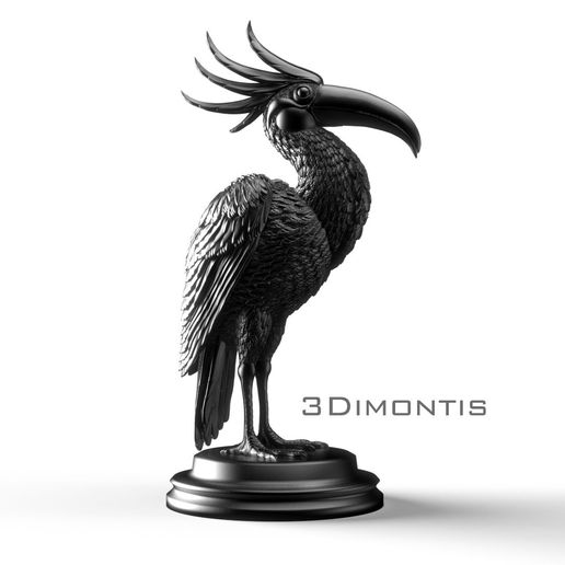 🐦 Fantasy Bird・ STL File for 3D printing・Cults