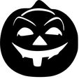 Citrouille-simple-20.jpg 10 SVG Files - Halloween Pumpkin - Silhouettes - PACK 2
