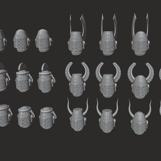 🔮 Knight heads・ STL File for ・Cults