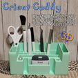 Cricut-Caddy-IMG.jpg Cricut Caddy Vinyl Craft Tool & Accessory Organizer for 3D Printing