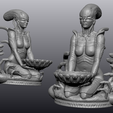 01.png Alien SHE - Holder statue