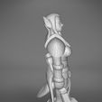 Warrior_2-detail_1.343.jpg ELF WARRIOR FEMALE CHARACTER GAME FIGURE 3D print model