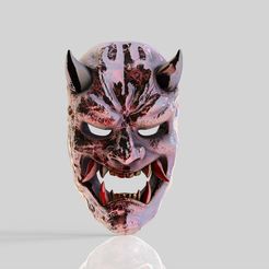 oni-mask-traditional-japanese-demon-mask-wearable-3d-model-94fa79390b.jpg Karasu Tengu: Traditional Japanese Demon Oni Mask