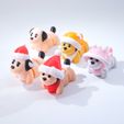 30.Flexi-Christmas-Puppy-Pack.jpg Flexi Christmas Puppy Pack (5 Variations + Porte-clés)