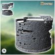 3.jpg Round Stone Ruin with Internal Staircase and Patterned Floor (36) - Medieval Fantasy Magic Feudal Old Archaic Saga 28mm 15mm