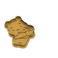 pooh.png Cookie winnie pooh stamp + cutter