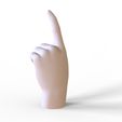 pic2.jpg Hand Index Finger Ring Display Statue