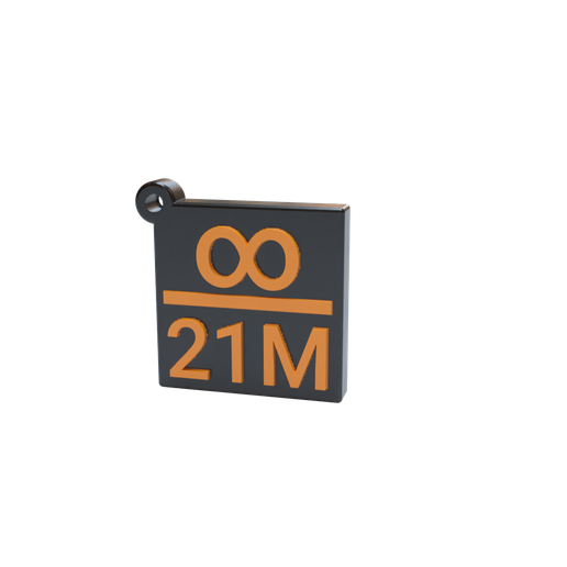 Everything.png Биткойн-брелок - блок "Все по 21М"