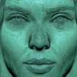25.jpg Scarlett Johansson bust 3D printing ready stl obj formats