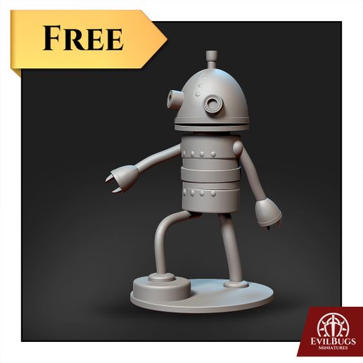 Machinarium Josef 3D model
