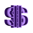 base_36.stl '$' Money Box