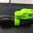 IMG_0069_display_large.jpg Бесплатный STL файл Bike FlashLight Quick Release Mount・3D-печатный объект для загрузки