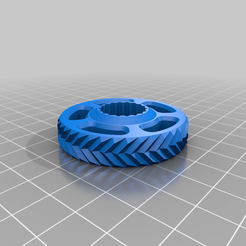 Alfawise_U20_Molettes_pneus.png Free STL file Alfawise U20 "Tire" leveling bed knob・Template to download and 3D print