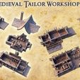 Medieval-Tailor-Workshop-5-p.jpg Medieval Tailor Workshop 28 mm Tabletop Terrain