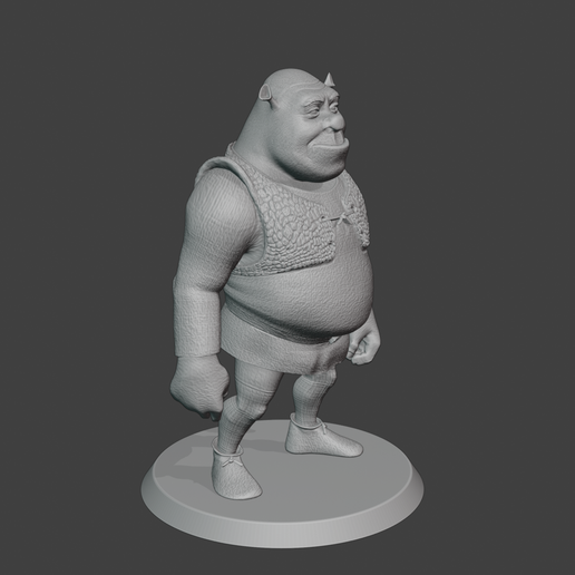 👹 Shrek・ STL File for ・Cults