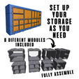 2.png Modular Storage System - Drawers for workshop or craftwork