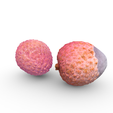 2.png Lychee Fruit - Exquisite 3D Printable Model