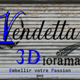Vendetta-3Diorama-logo-5.png 1/18 Cone de circulation / Traffic cone diecast