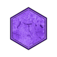 35x30mm_base_-_cracked_worn_plaster.002.stl 10x 35x30 мм шестигранная база с потрескавшимся изношенным гипсом (battletech и т.д.)
