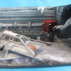 0024.jpg Fichier STL gratuit Star Wars Echo BaseBase diorama・Objet pour imprimante 3D à télécharger