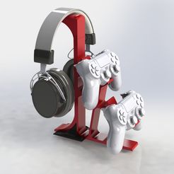 preview00.jpg Controller & Headphones stand
