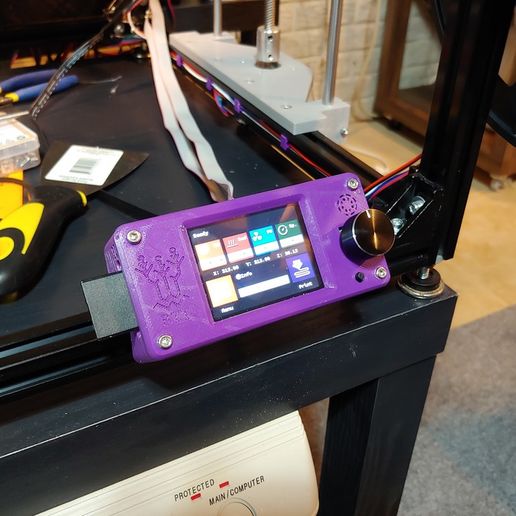 BigTreeTech TFT24 Mount 3D model