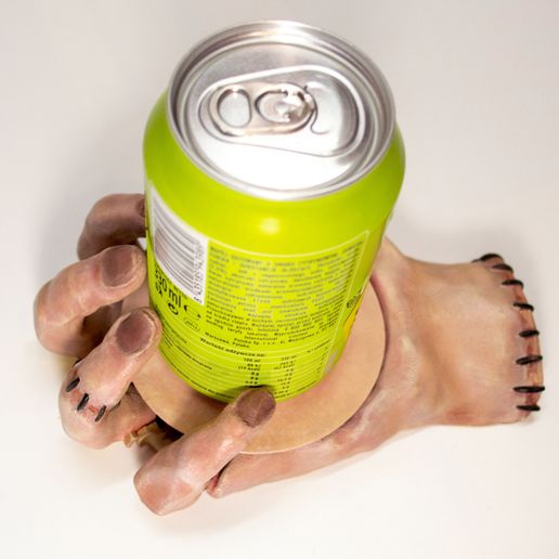 4.jpg MUG HAND: HALLOWEEN SELF-ADJUSTING COASTER