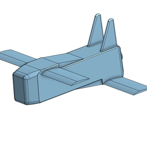 ⛴️ TOUTATIS V1 - suic*de drone・Free STL File for 3D printing・Cults