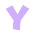 Y.stl Letters and Numbers MICKEY MOUSE | Logo