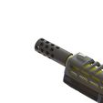 Flash-hider-v4_back.jpg Flash hider v4 - small for pistol
