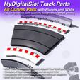 MDS_TRACK_AllCurves_Render03b.jpg MyDigitalSlot All Curves Pack, 3D printed, DIY track parts for your 1/32 Slot Car Racing Game