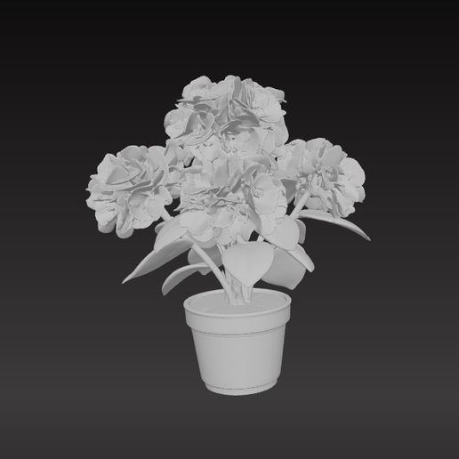🌿 Hydrangea・ STL File for 3D printing・Cults