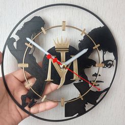 MJ-FINAL.jpg STL-Datei Michael Jackson MJ Uhr・3D-druckbares Modell zum herunterladen, Fire2700