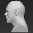 4.jpg Idris Elba bust 3D printing ready stl obj formats
