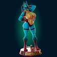 Preview2.png Lucario Thicc Muscle Mommy - 4 Furry variation 3D Print Model