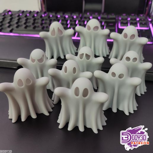 Ghost Booh x10 3D model