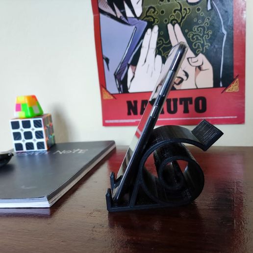 kohoha5.jpeg Konohagakure Phone Holder