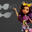 GB-Glasses-1.jpg Gloom Beach / Lezioni di nuoto - Occhiali di ricambio per Clawdeen