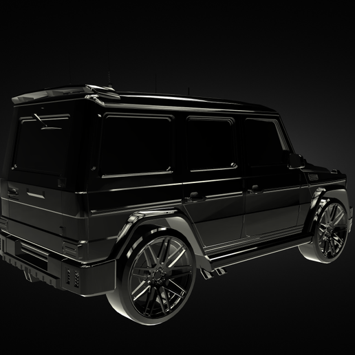 Download STL file Brabus G800 • 3D print template ・ Cults