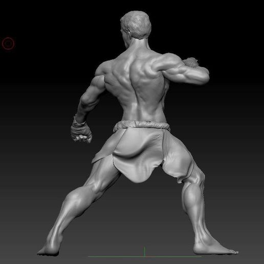 STL file jcvd kickboxer 🗿 ・3D printer design to download・Cults