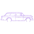 nomad 1955.stl Wall Silhouette: Chevrolet Set